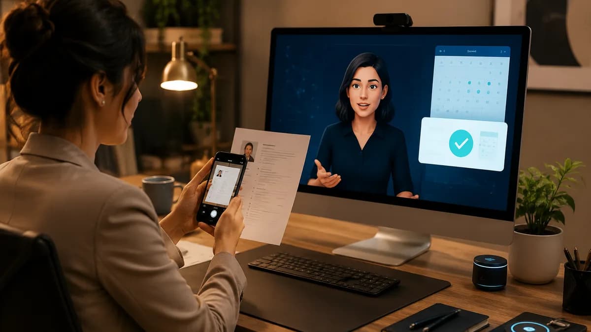 Step-by-step multimodal AI recruiting guide 2026 for solo recruiters: use GPT-5 voice and image analysis to screen resumes via photo and run AI avatar qualifying calls.